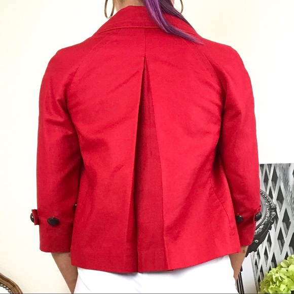 TALBOTS Cropped Swing Jacket - Picture 4 of 8